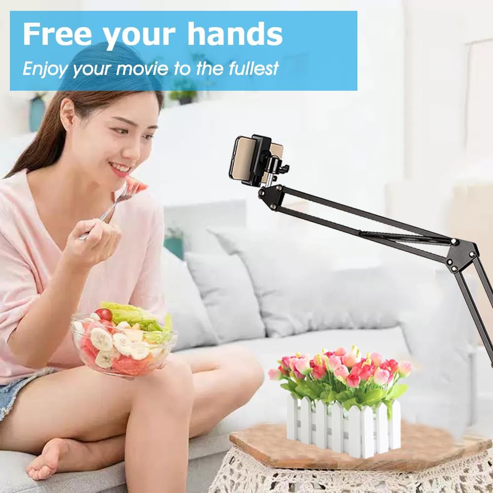 Universal Long-Arm Scissor Desk Mount Holder