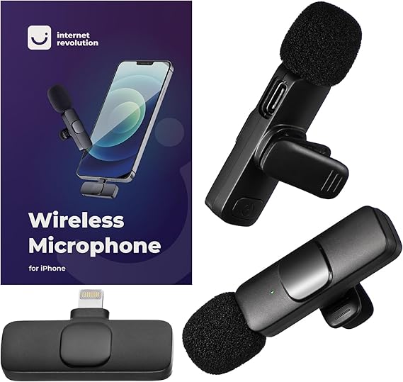 K8 Wireless Lavalier Microphone