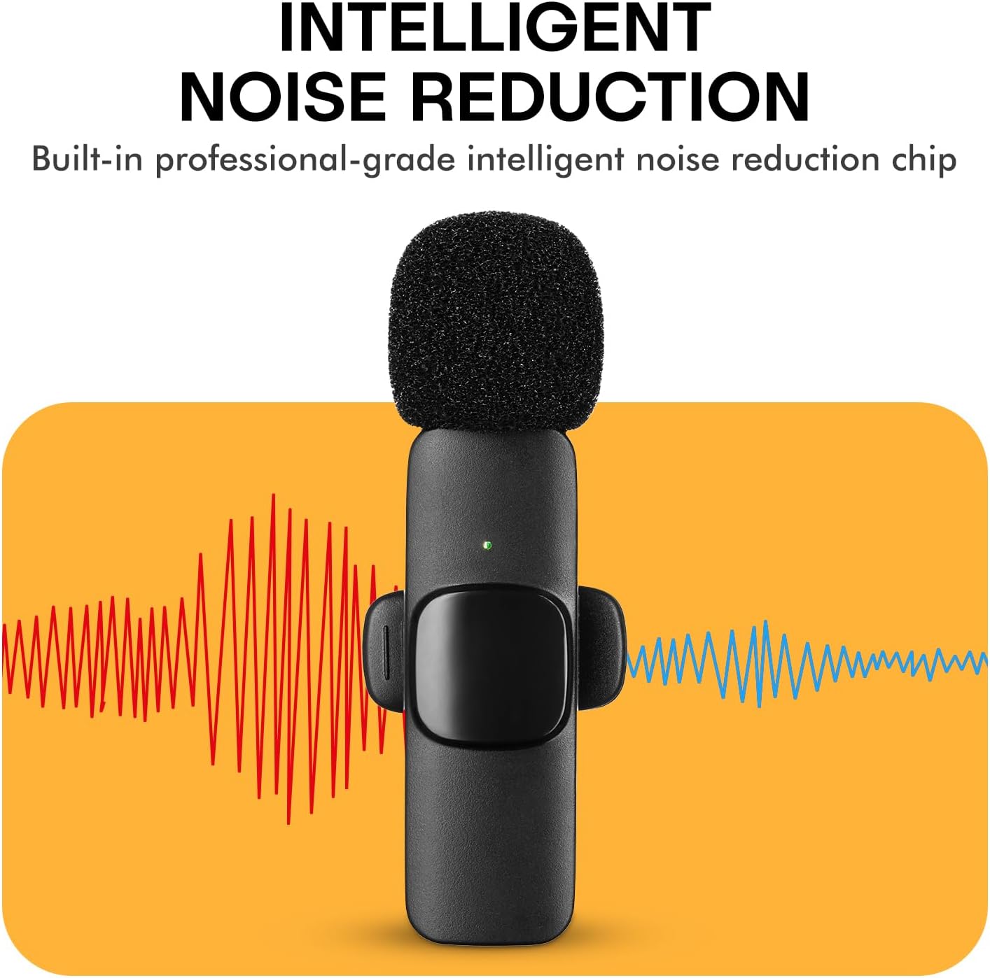 K8 Wireless Lavalier Microphone