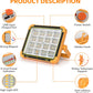 Portable Rechargeable Solar LED Floodlight